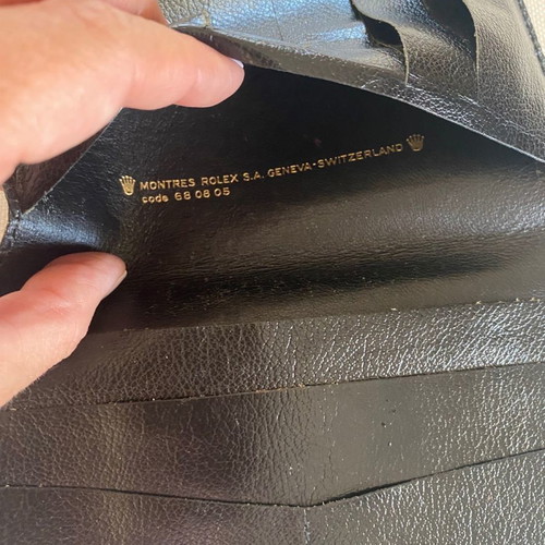 Rolex wallet new authentic