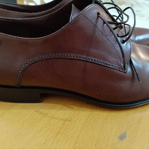 Hugo Boss leather shoes like new, size 42-42.5, brown