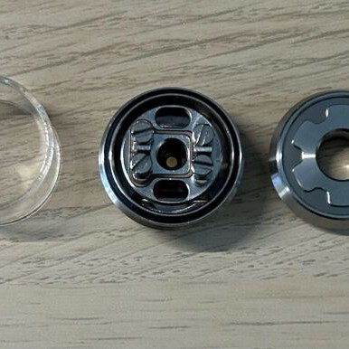 OFRF Gear 24mm RTA used, stainless steel rebuildable atomizer