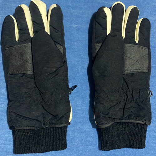 Men's winter gloves like new, waterproof with inner lining