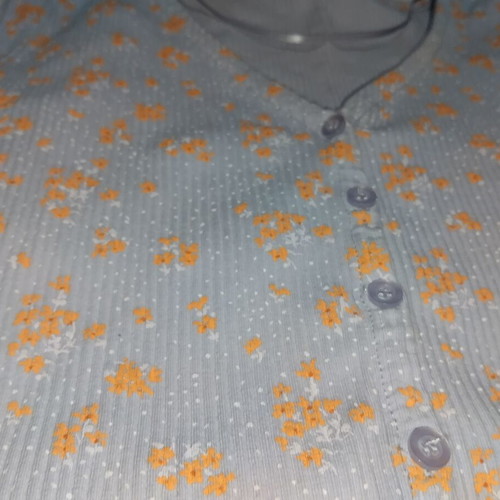 Cotton on lilac floral cardigan blouse like new