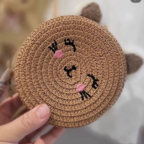 Children's straw bag new