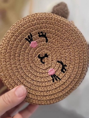 Children's straw bag new