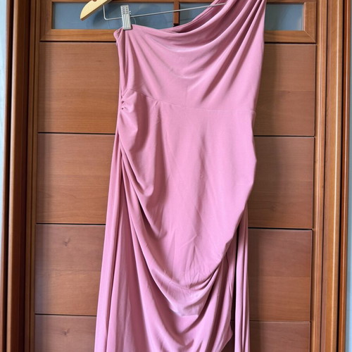 Club London maternity dress used, pink, size S