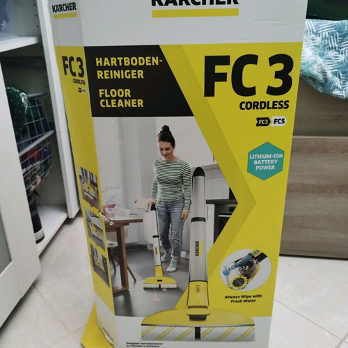 Karcher FC3 cordless electric mop like new
