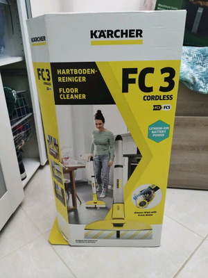 Karcher FC3 cordless electric mop like new