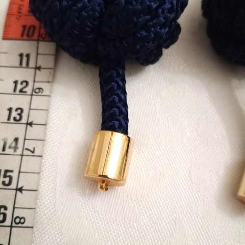 Blue color cord fasteners set of 3 like new