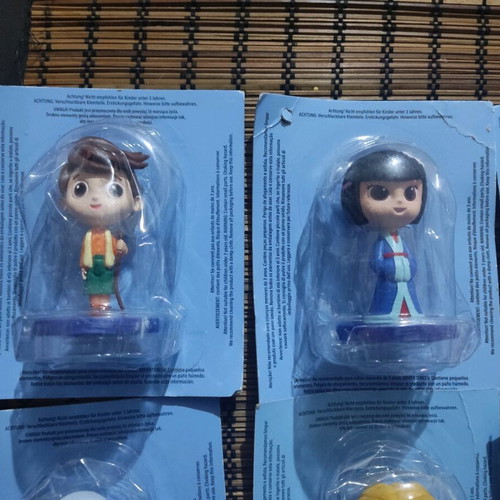 Hachette collectible figures new, sealed audio fairy tales