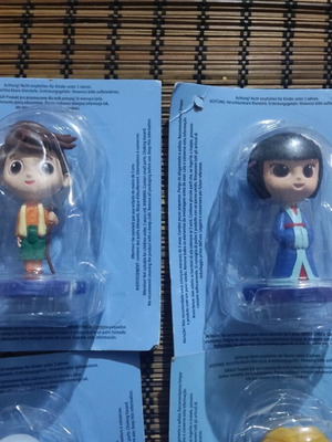Hachette collectible figures new, sealed audio fairy tales