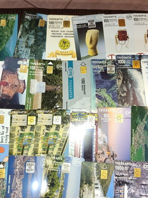Phone cards used, pack of 100