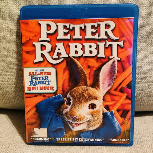 Peter Rabbit Blu-ray used, dubbed with Greek subtitles