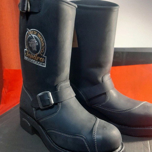 Sendra N42 handmade boots new black