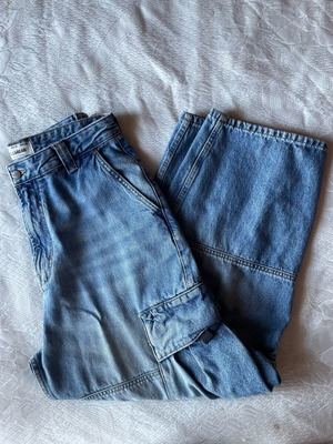 Pull & Bear skater jeans used, size 38 / M, blue