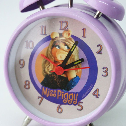 The Muppets Miss Piggy Table Clock Analog new