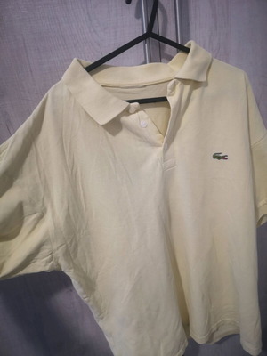 Original Lacoste polo shirt XL used, yellow