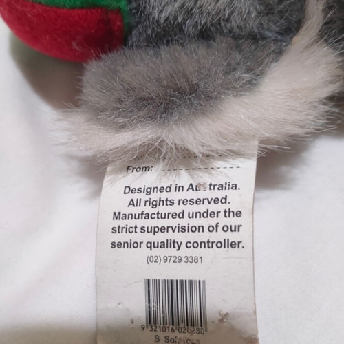 Koala plush souvenir from Australia, new, 14-16 cm