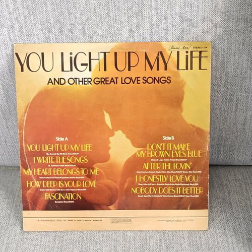 You Light Up My Life vinyl near mint, pop