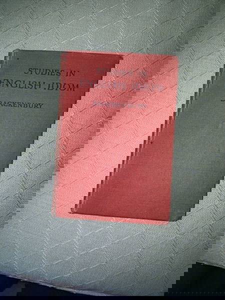 Βιβλιαράκι εκμάθησης ιδιοματισμων Αγγλικών.
