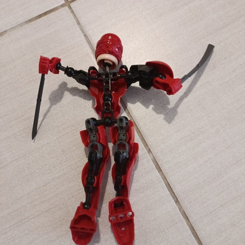Lego Ninjago Kaj Skybound 21cm and Jay 19cm figures like new