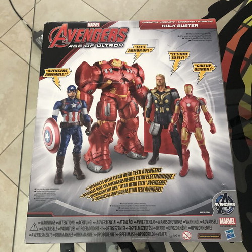 Hulkbuster 14” Big Interactive Figure Avengers Age of Ultron new in box