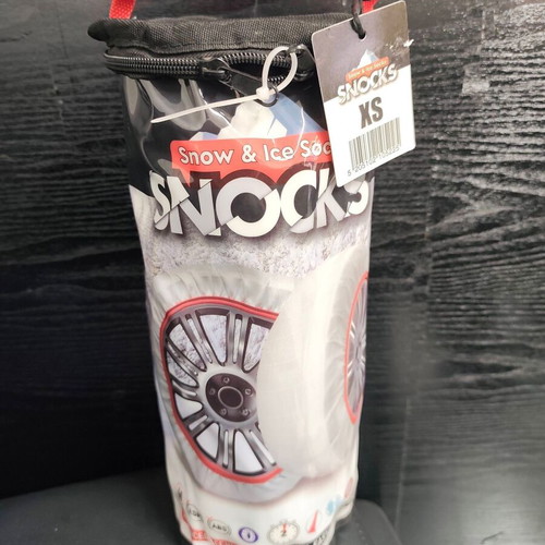 Snocks X-Small Anti-Slip Snow Socks for Tires 2 Pieces New