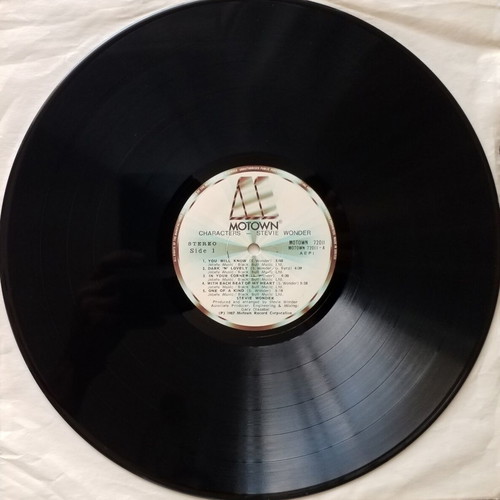 Stevie Wonder Characters vinyl LP album