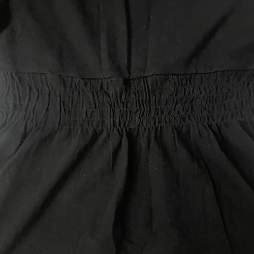 Black BSB blouse with shirring like new, size M