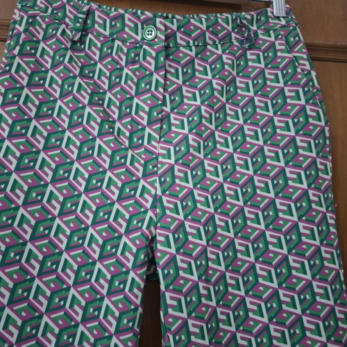 Women's printed pants size medium new
