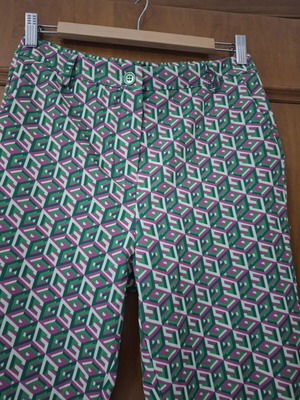Women's printed pants size medium new