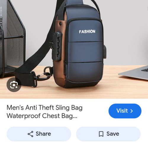 Man's chest bag