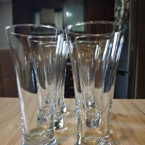 Beer Glasses set of 6 new