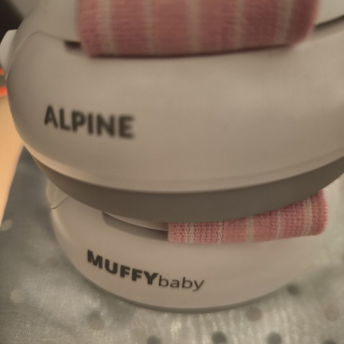 Alpine baby ear muffs pink color new