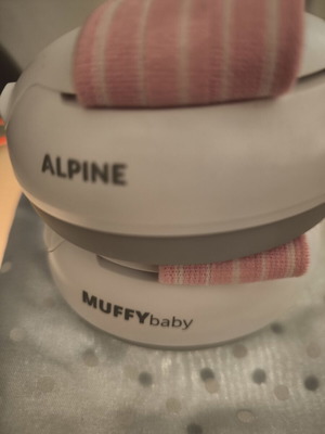 Alpine baby ear muffs pink color new