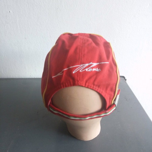 Ferrari Scuderia Alonso Polo Cap like new, red, size L