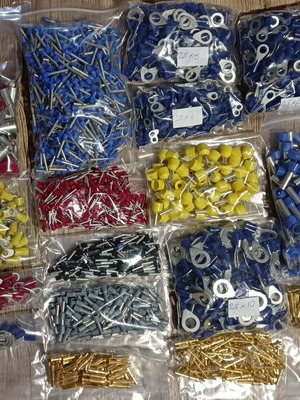 Cable tips new, pack of 17
