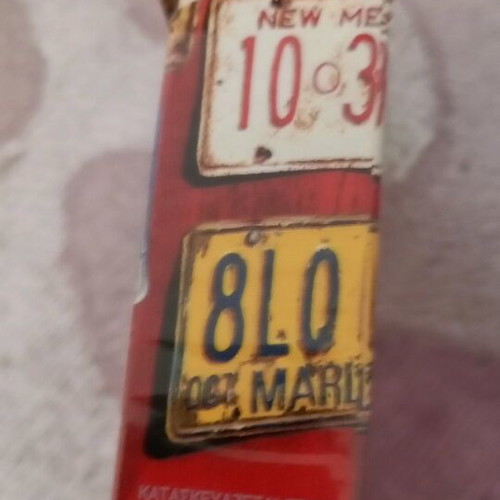 Marlboro collectible pack used with seal and authenticity tape