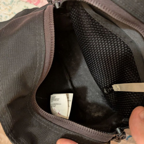 The North Face shoulder bag used, crossbody, black