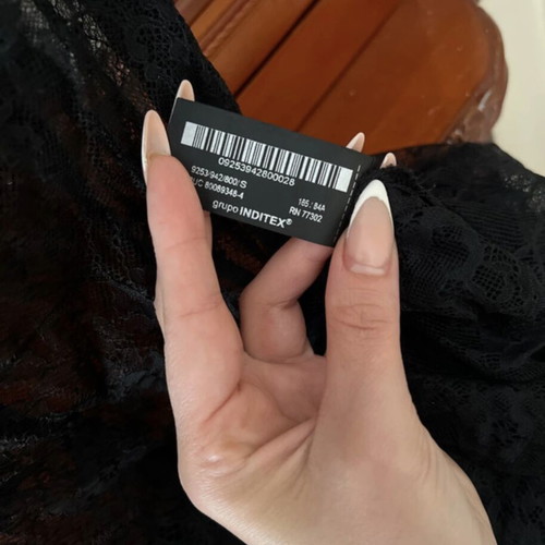 Zara black jumpsuit size S