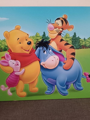 Children's canvas painting like new 90x60