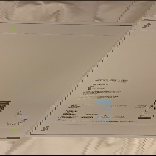 MacBook Pro 14" M4 Pro 14 Core CPU 20 Core GPU 24GB RAM 1TB SSD Space Black καινούριο