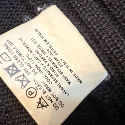 Moschino cardigan like new, black, size XL fitting large