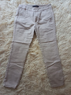 Zara women's pants beige used, size S