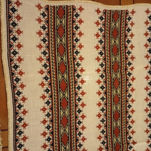 Set of handmade embroidery like new