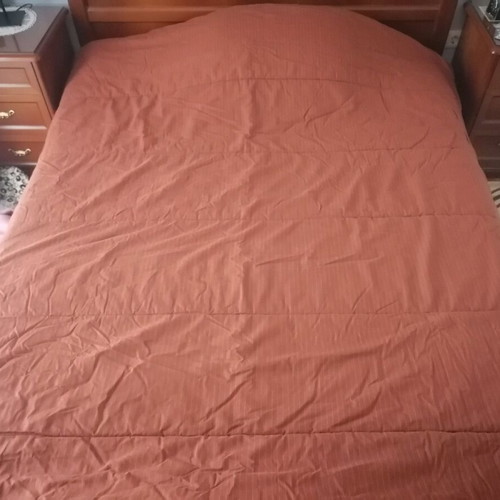 Double quilt used, 2.50x2.00, reversible, cotton
