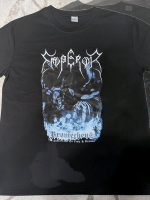 Emperor T-shirt new, size Large, black