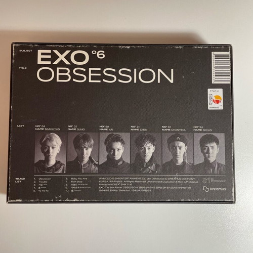 EXO Obsession album like new