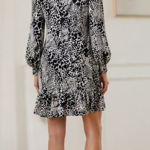 DKNY Mini Dress Animal Print New with Tag M/L