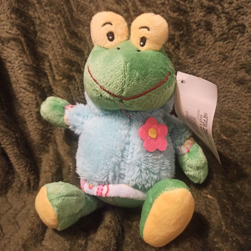 Plush frog new, soft