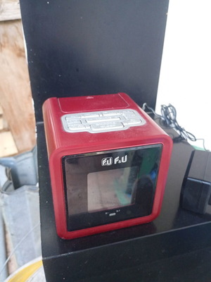 F&U Retro Style Digital Radio Clock used