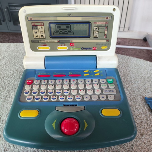 Vintage educational toy To Έξυπνο Computer by AS Company used
